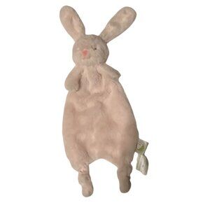 Pink Bunny Rabbit Plush Lovey Security Blanket Animal Adventure Soft 17”